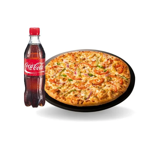 1 Regular Pizza with 300 ML Drink