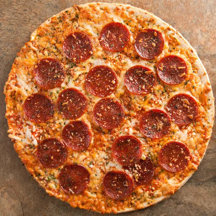 Hot Beef Pepperoni Pizza (small)