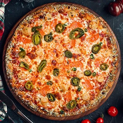 Chicken Pepperoni Pizza (small)